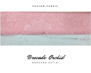 Cosrea Cosplay material Brocade Orchid Satin Material
