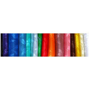 Cosrea Cosplay material Brocade Rose Floral Satin Material