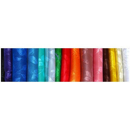 Cosrea Cosplay material Brocade Rose Floral Satin Material