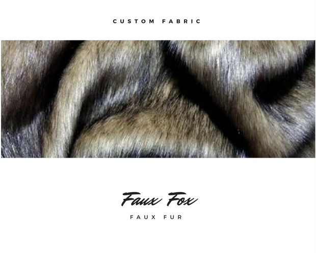 Cosrea Cosplay material Faux Fox Fur Material