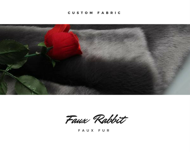 Cosrea Cosplay material Faux Rabbit Fur Material
