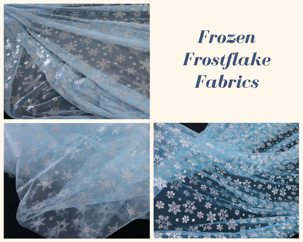 Cosrea Cosplay material Frozen Elsa Cape Fabric Options