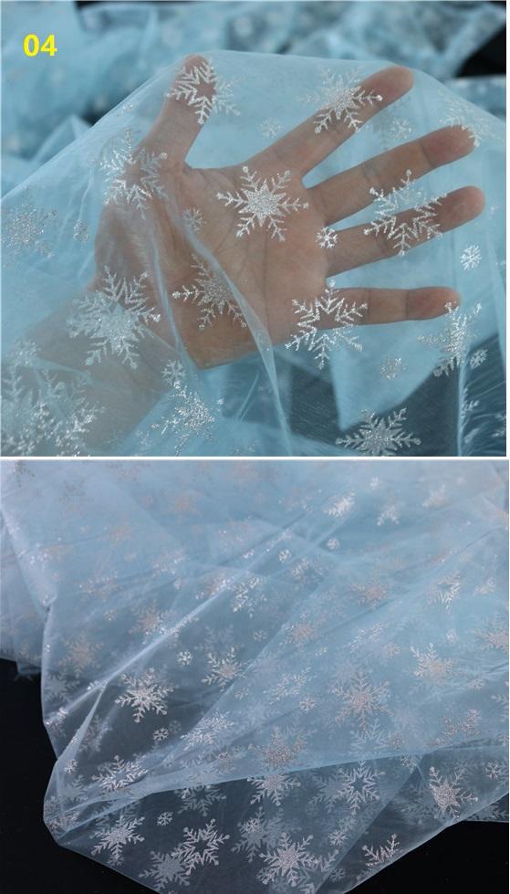 Cosrea Cosplay material Frozen Elsa Cape Fabric Options