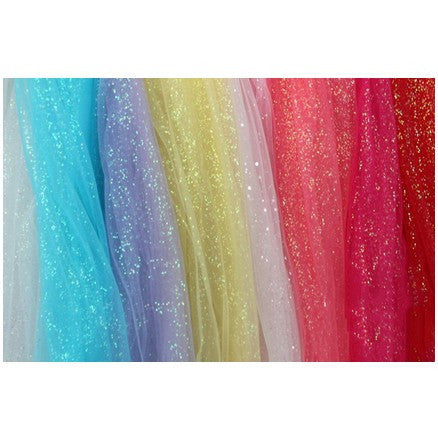 Cosrea Cosplay material Glitter Organza Material