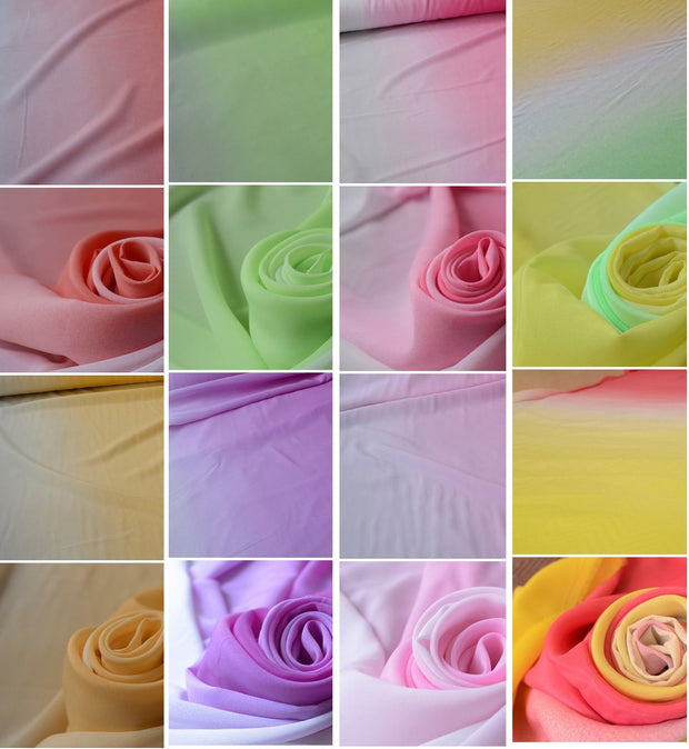 Cosrea Cosplay material Gradient Koshibo Fabric