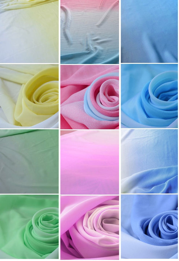Cosrea Cosplay material Gradient Koshibo Fabric