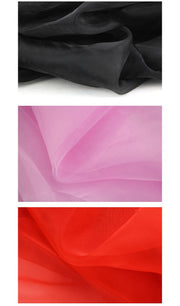 Cosrea Cosplay material High Dense Organza Fabric