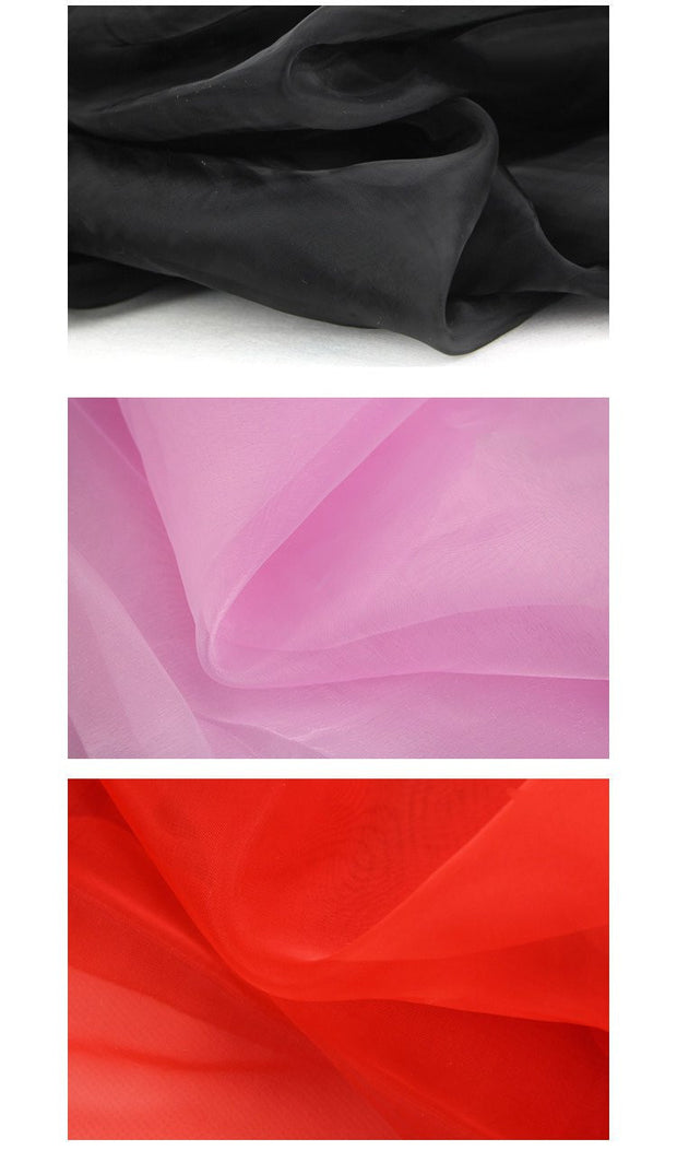 Cosrea Cosplay material High Dense Organza Fabric