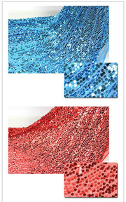 Cosrea Cosplay material Sequin Beaded Fabric