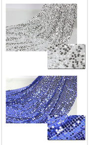 Cosrea Cosplay material Sequin Beaded Fabric