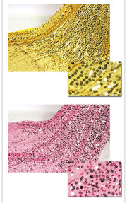 Cosrea Cosplay material Sequin Beaded Fabric