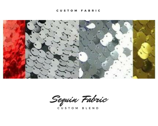 Cosrea Cosplay material Sequin Beaded Fabric