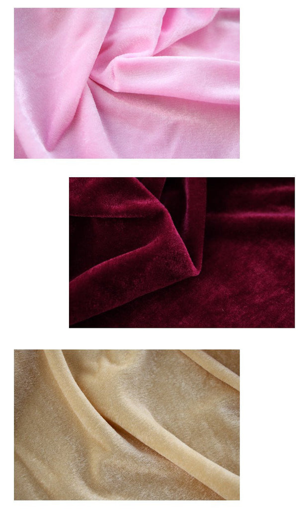 Cosrea Cosplay material Smooth Light Weight Velvet Fabric