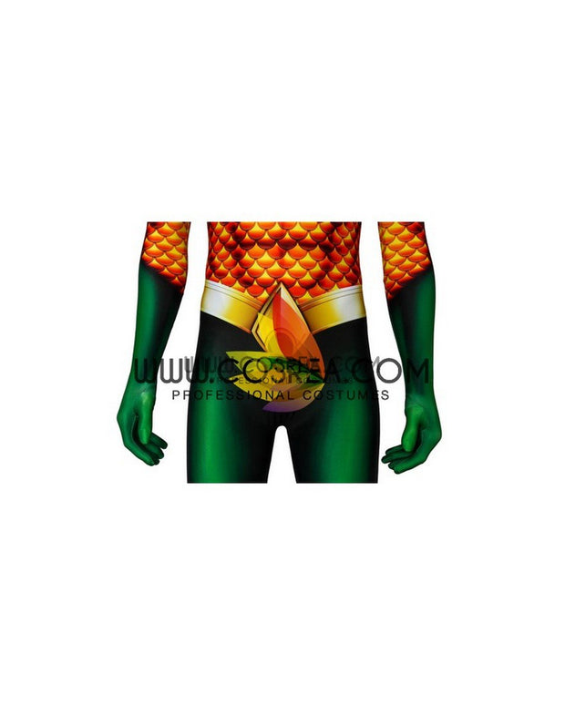 Cosrea DC Universe Aquaman Classic Version Digital Printed Cosplay Costume