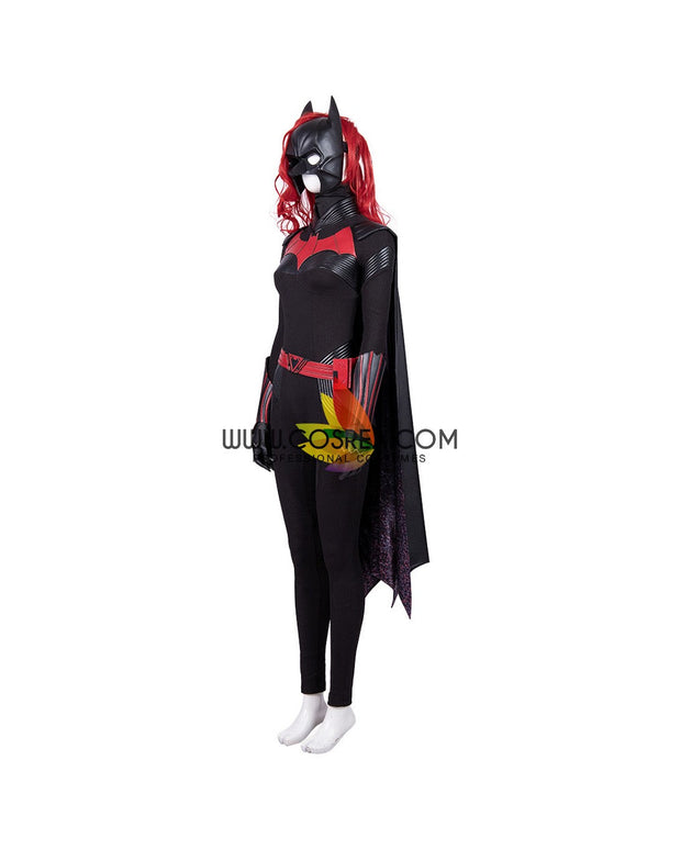 Cosrea DC Universe Batwoman Kat Kane Cosplay Costume