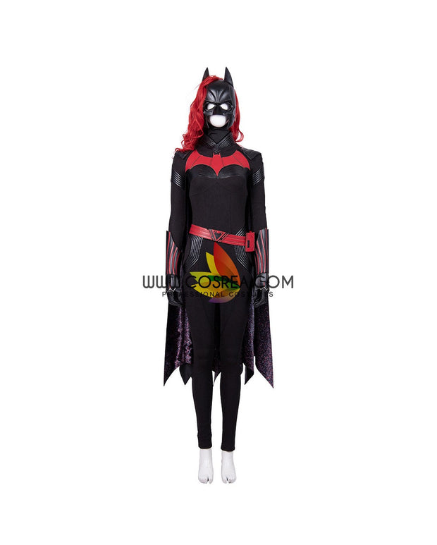Cosrea DC Universe Batwoman Kat Kane Cosplay Costume
