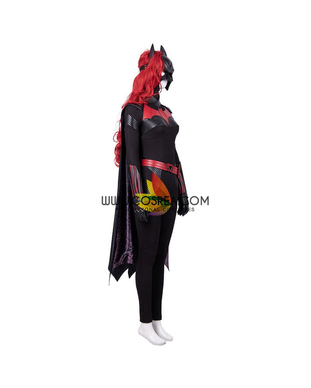 Cosrea DC Universe Batwoman Kat Kane Cosplay Costume