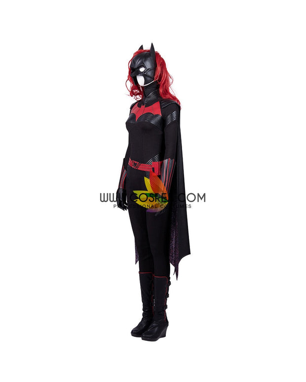 Cosrea DC Universe Batwoman Kat Kane Cosplay Costume