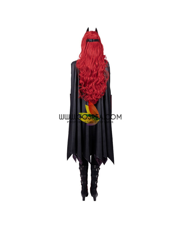Cosrea DC Universe Batwoman Kat Kane Cosplay Costume