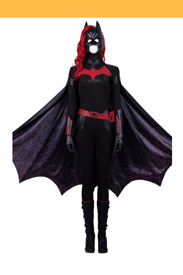 Cosrea DC Universe Batwoman Kat Kane Cosplay Costume