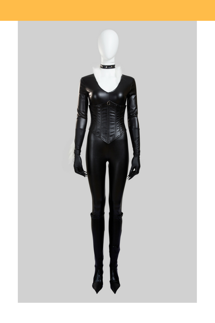 Cosrea DC Universe Black Cat Cosplay Costume