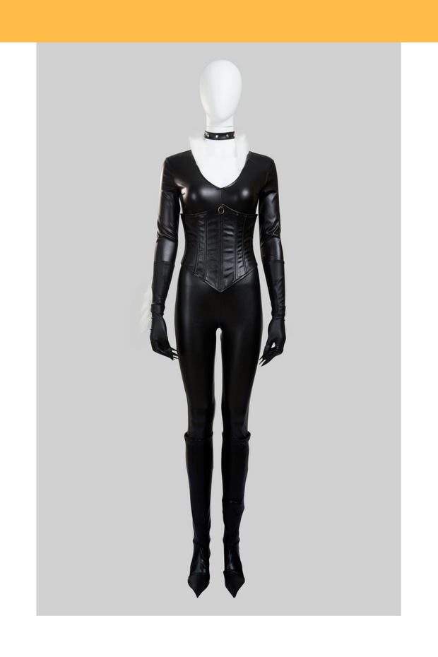 Cosrea DC Universe Black Cat Cosplay Costume