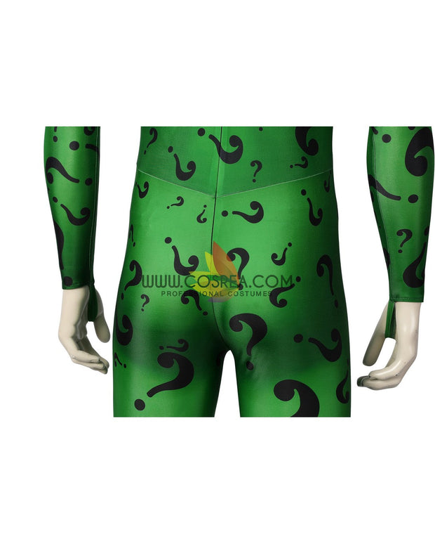 Cosrea DC Universe DC Batman Forever Riddler Digital Printed Cosplay Costume