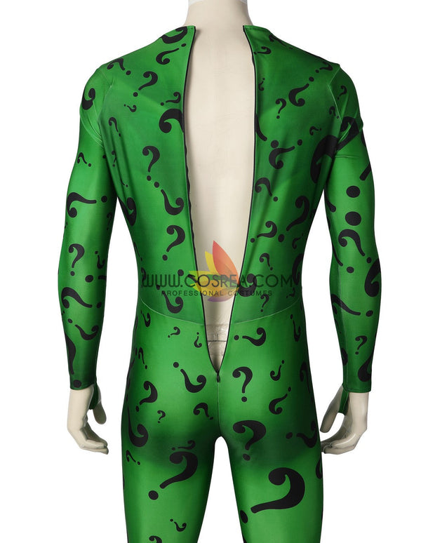 Cosrea DC Universe DC Batman Forever Riddler Digital Printed Cosplay Costume