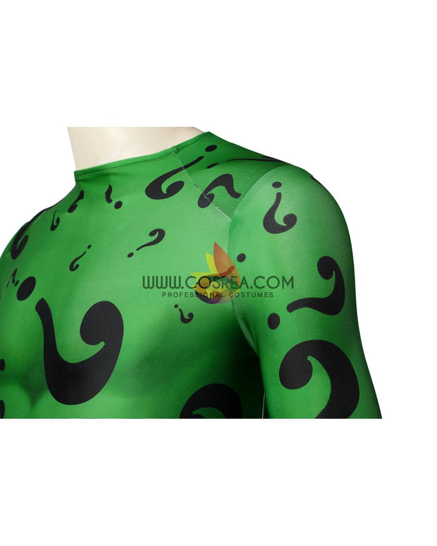 Cosrea DC Universe DC Batman Forever Riddler Digital Printed Cosplay Costume