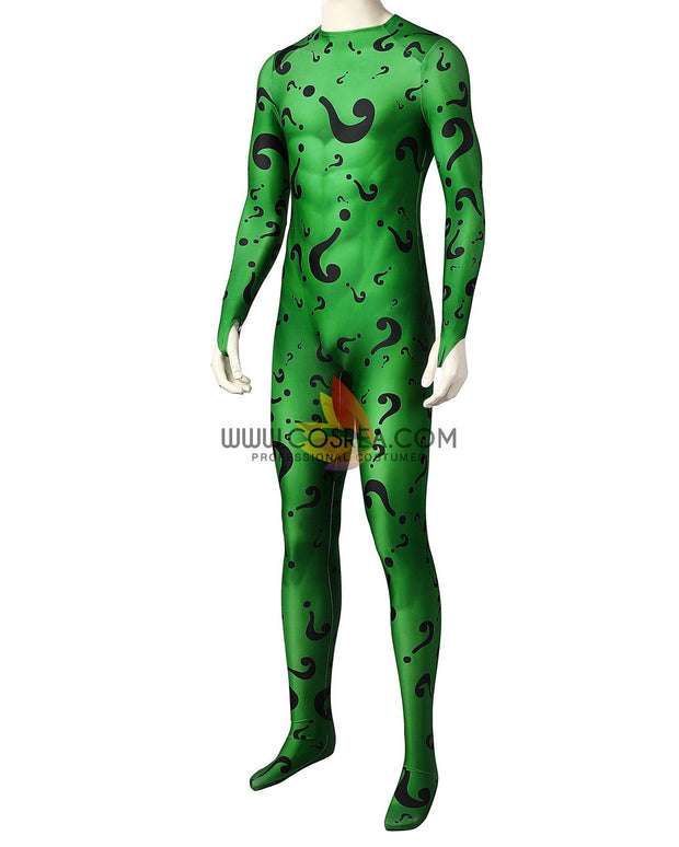 Cosrea DC Universe DC Batman Forever Riddler Digital Printed Cosplay Costume