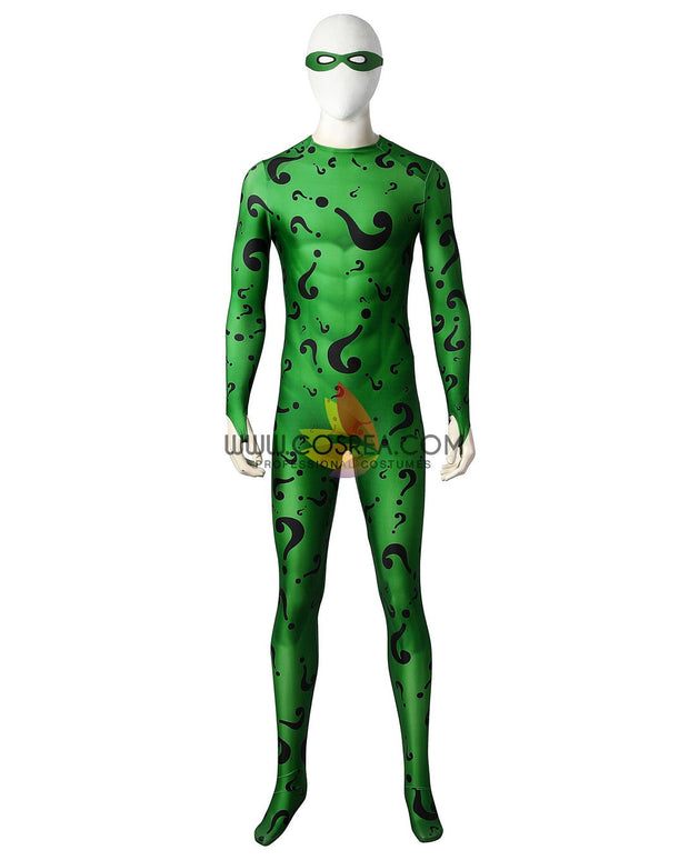 Cosrea DC Universe DC Batman Forever Riddler Digital Printed Cosplay Costume