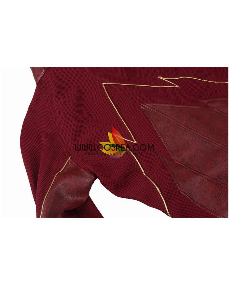 Flash Barry Allen Season 2 Option A Cosplay Costume