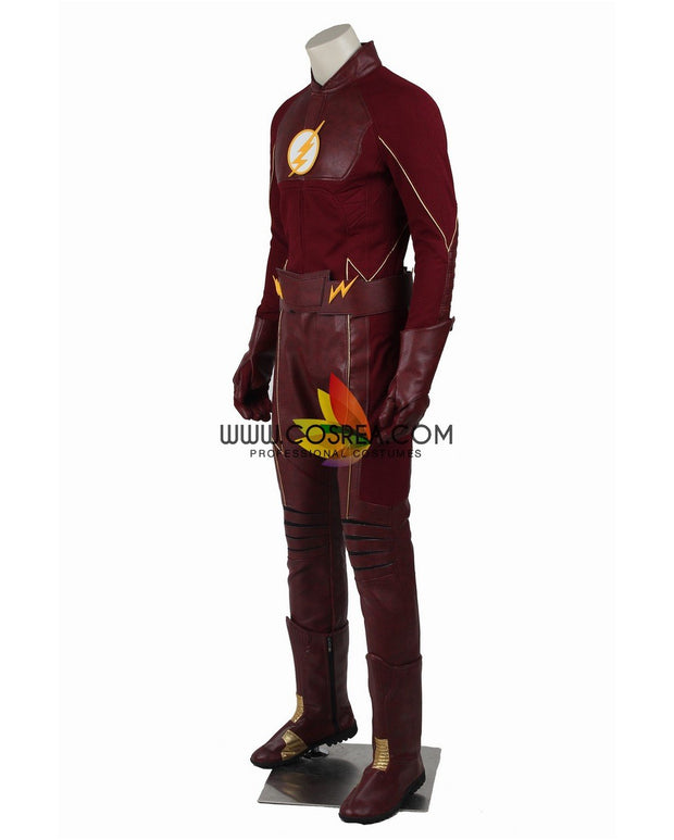 Cosrea DC Universe Flash Barry Allen Season 2 Option B Cosplay Costume