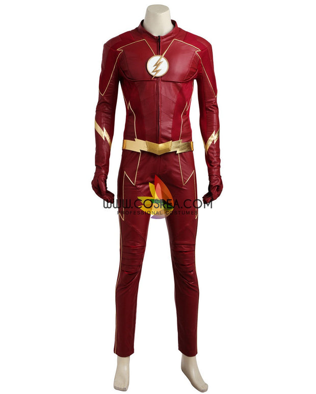Cosrea DC Universe Flash Barry Allen Season 4 Cosplay Costume