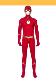 Cosrea DC Universe Flash Barry Allen Season 5 Bright Red Version Cosplay Costume
