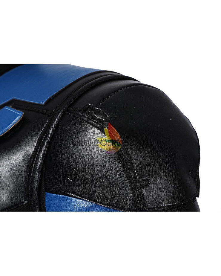 Cosrea DC Universe Gotham Knight Nightwing PU Leather Cosplay Costume