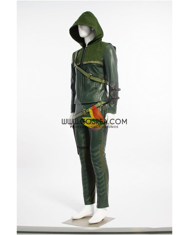 Cosrea DC Universe Green Arrow Season 1 Cosplay Costume
