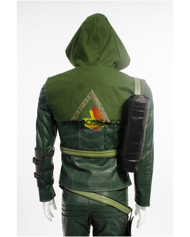 Cosrea DC Universe Green Arrow Season 1 Cosplay Costume