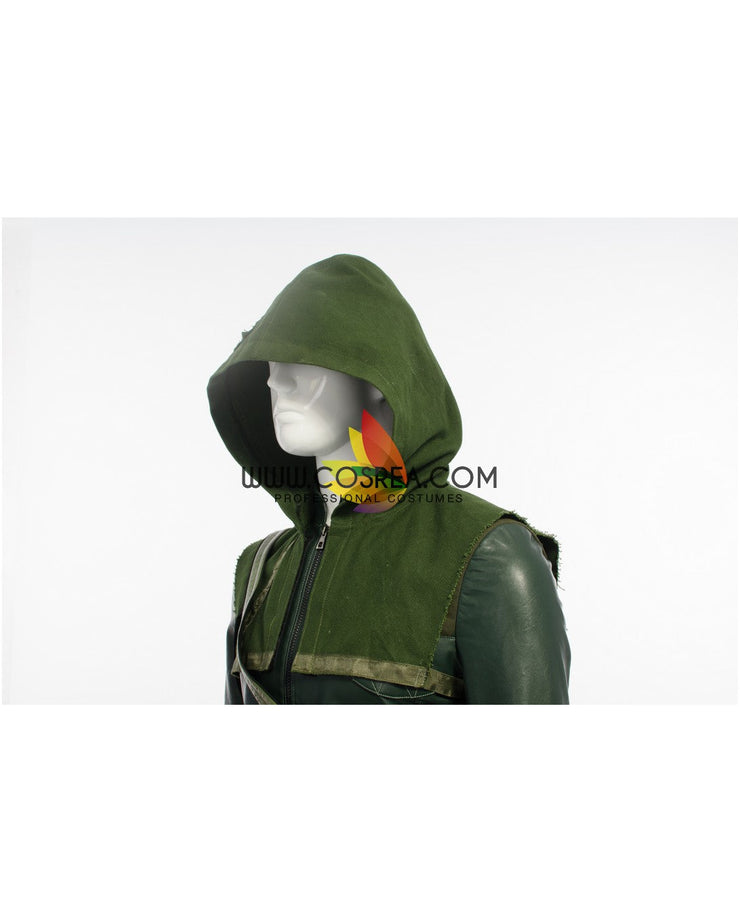 Cosrea DC Universe Green Arrow Season 1 Cosplay Costume