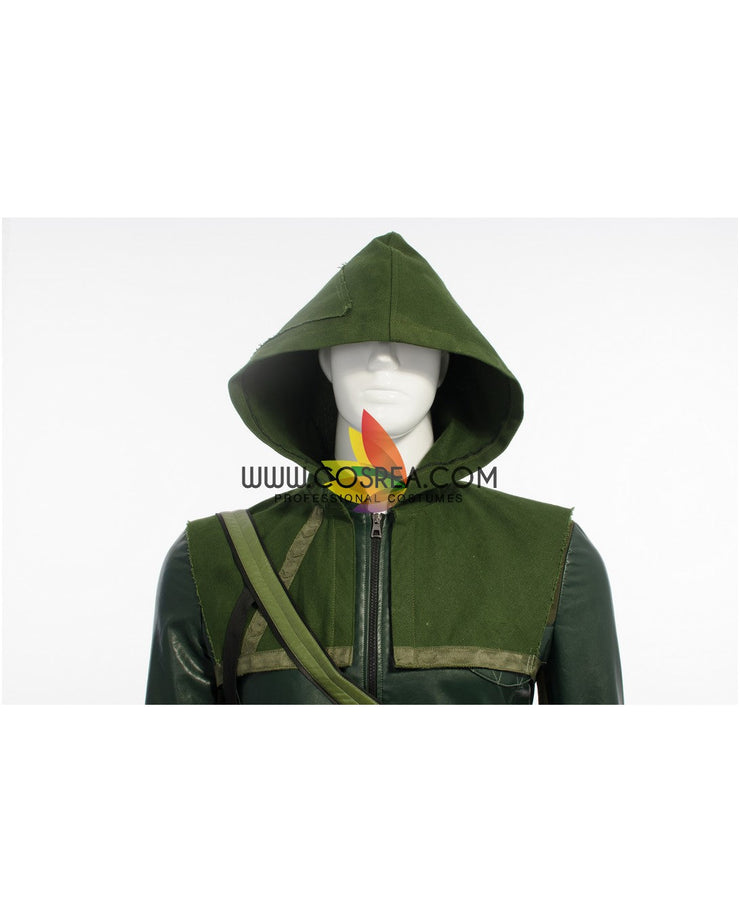 Cosrea DC Universe Green Arrow Season 1 Cosplay Costume