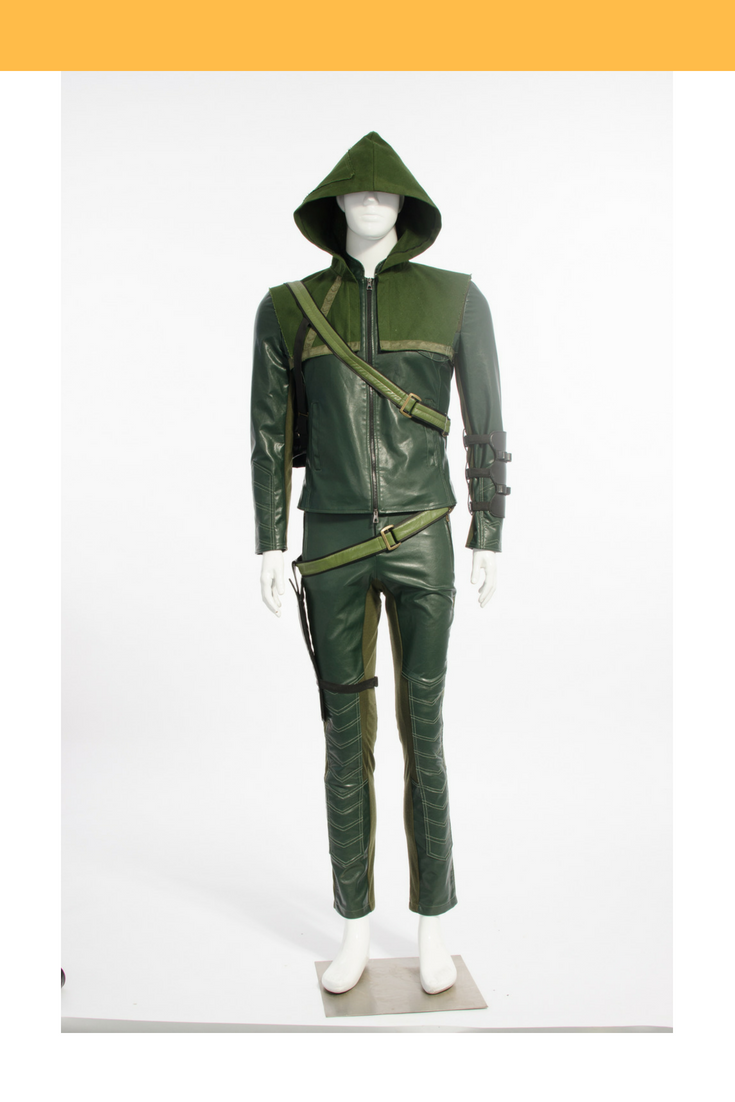 Cosrea DC Universe Green Arrow Season 1 Cosplay Costume