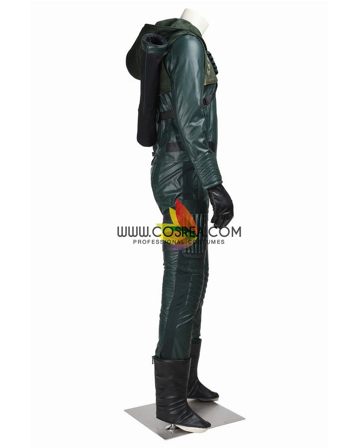 Cosrea DC Universe Green Arrow Season 3 Cosplay Costume