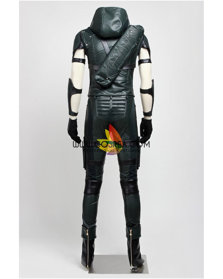 Cosrea DC Universe Green Arrow Season 4 Cosplay Costume
