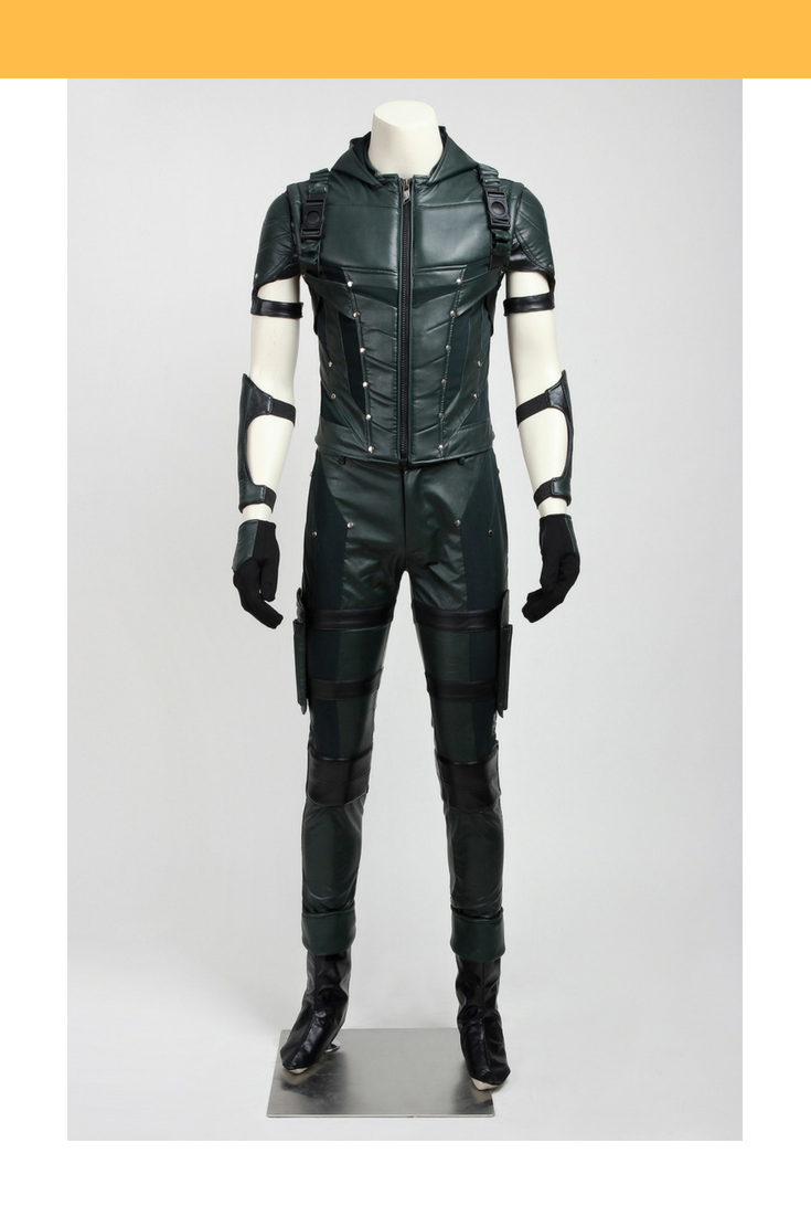 Cosrea DC Universe Green Arrow Season 4 Cosplay Costume