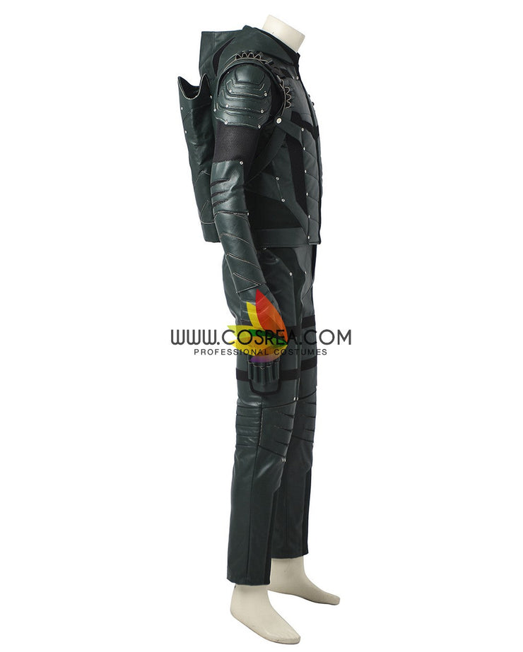 Cosrea DC Universe Green Arrow Season 5 Cosplay Costume