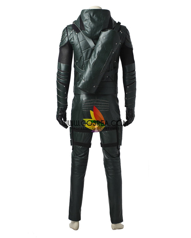 Cosrea DC Universe Green Arrow Season 5 Cosplay Costume