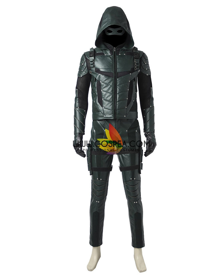Cosrea DC Universe Green Arrow Season 5 Cosplay Costume