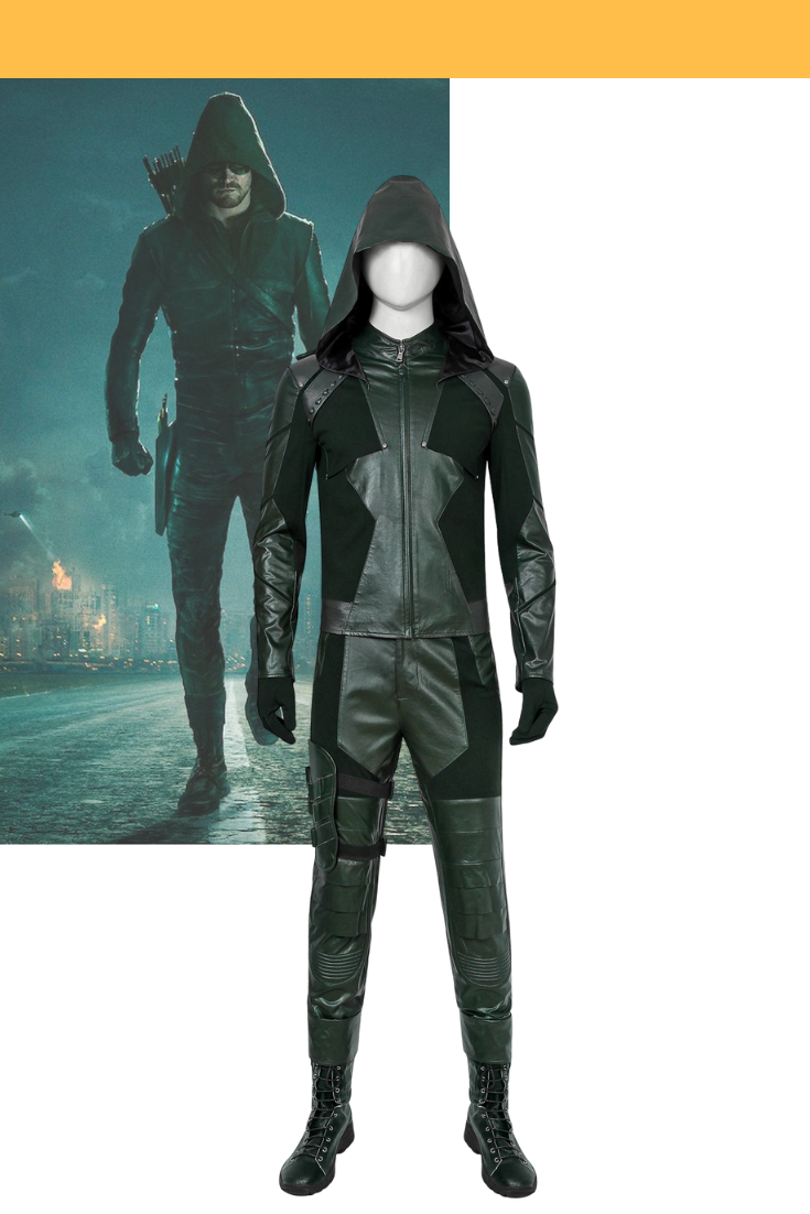 Green Arrow Season 8 Cosplay Costume - Cosrea Cosplay Green Arrow Season 8 Cosplay Costume - Cosrea Cosplay