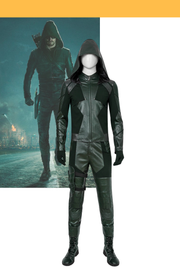Cosrea DC Universe Green Arrow Season 8 Cosplay Costume