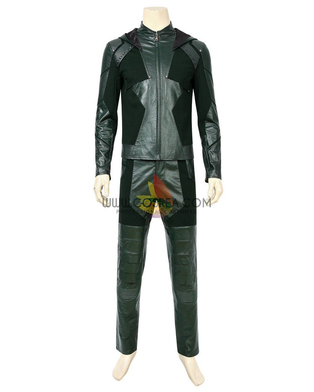 Cosrea DC Universe Green Arrow Season 8 Cosplay Costume